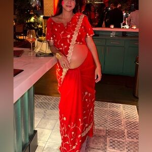 Indian Wedding / Event Saree (full set)